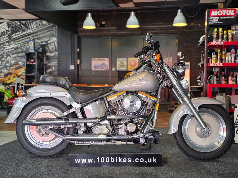 image for 1990 HARLEY-DAVIDSON FLSTF FAT BOY GREY GHOST 9,000 MILES