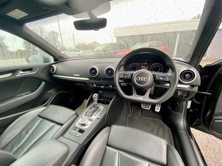 2017 Audi S3 2.0 TFSI Black Edition Hatchback 3dr Petrol S Tronic quattro Euro