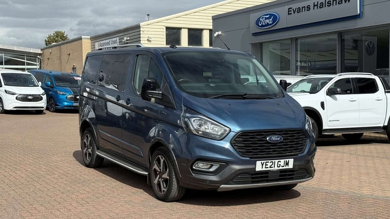 2021 Ford Transit Custom 2.0 EcoBlue 170ps Low Roof D/Cab Active Van Auto Other Diesel Automatic