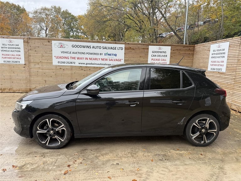 2023 73 VAUXHALL CORSA GS 1.2T ACCIDENT DAMAGED REPAIRBALE SALVAGE 