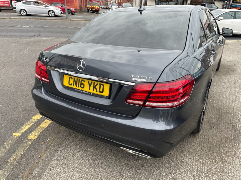 2016 Mercedes-Benz E-Class E220 BLUETEC AMG NIGHT EDITION 4DR SALOON 2.1 DIESEL AUTOMATIC G-TRONI...