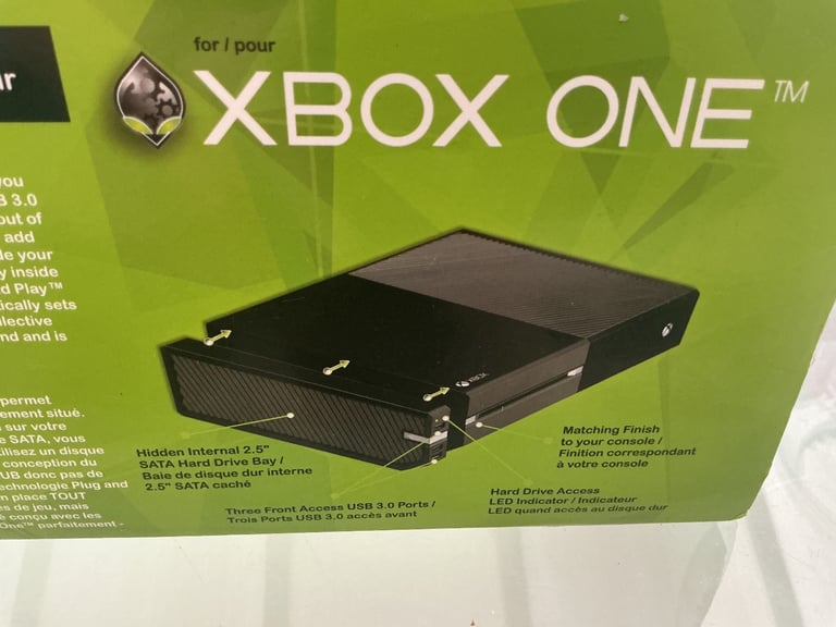 Xbox one media hub with Hardrive 1TB storage 
