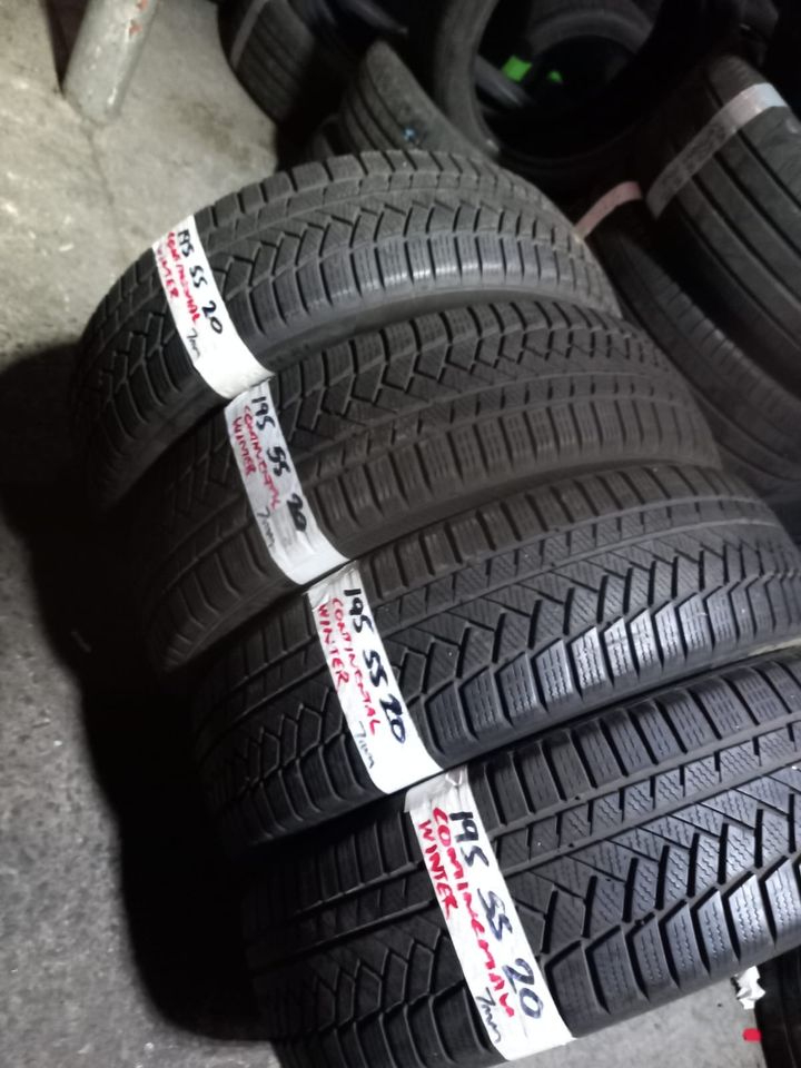 195 55 20 continental winter tyres full set only £180 fitted and balanced open 7 days a week