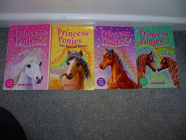 Princess Ponies 4 Book Set 1-4