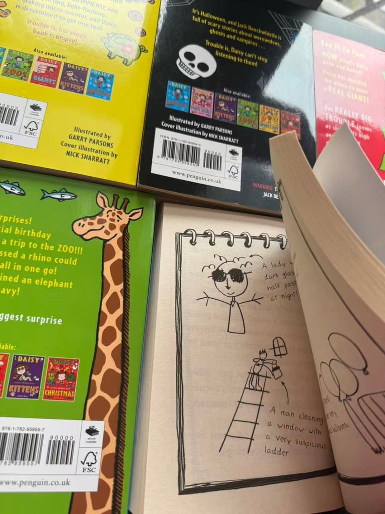 Daisy Fiction 10 Books Collection Set by Kes Gray