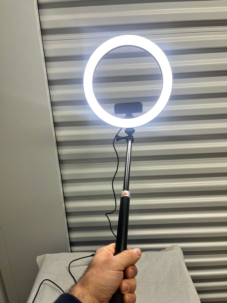LED Ring Light, social media 