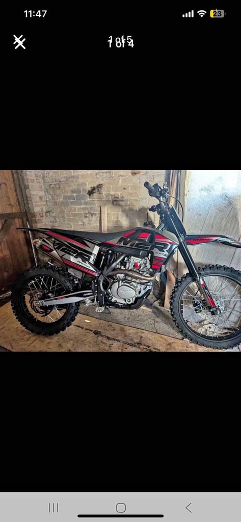 M2R RS-R 250cc Offroad Motorbike 