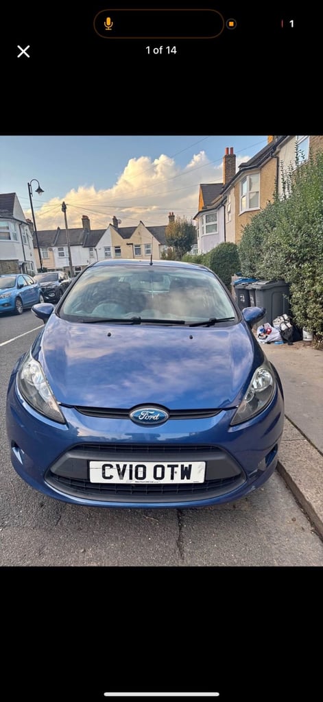 Ford, FIESTA, Hatchback, 2010, Manual, 1242 (cc),5 doors - Image 5