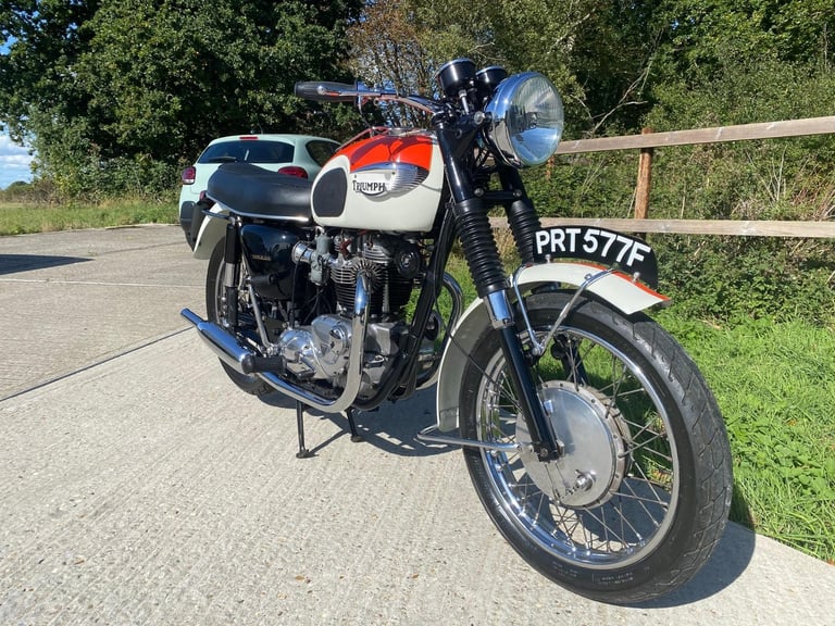 TRIUMPH T120 BONNEVILLE, 1967, MATCHING NUMBERS, LOVELY CLASSIC 650 TWIN