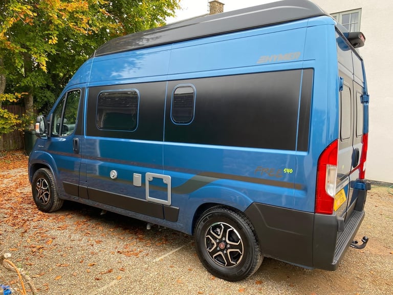 HYMER FREE 540 -2022- BLUE EVOLUTION - 9S AUTO - REAR UNDERBED STORAGE
