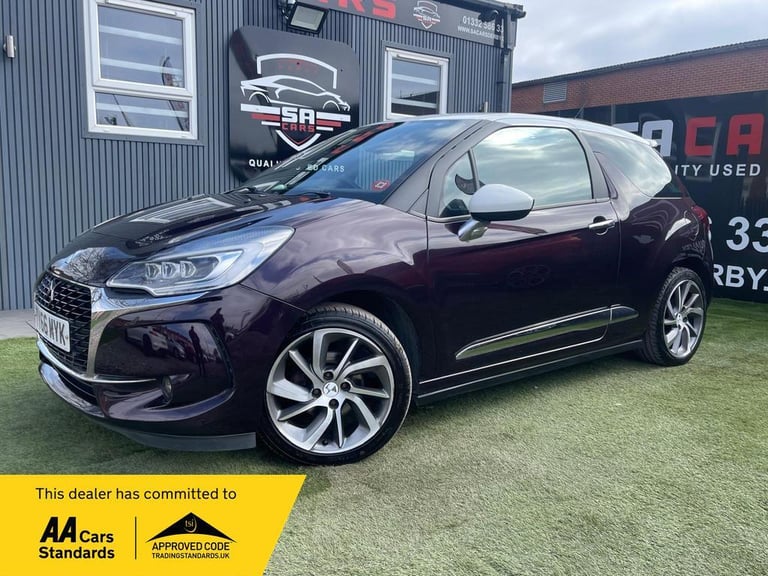 2016 DS Automobiles DS 3 1.6 BlueHDi Prestige Euro 6 (s/s) 3dr HATCHBACK Diesel Manual