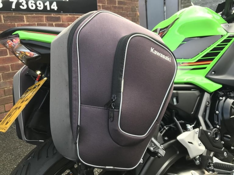 Kawasaki Ninja 650 Tourer 23reg 9960m FSH panniers screen tail tidy crash sli...