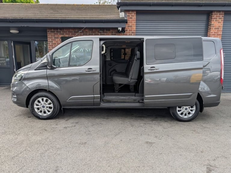 2018 68 FORD TRANSIT CUSTOM 2.0 320 ECOBLUE LIMITED CREW VAN DOUBLE CAB 5DR DIES