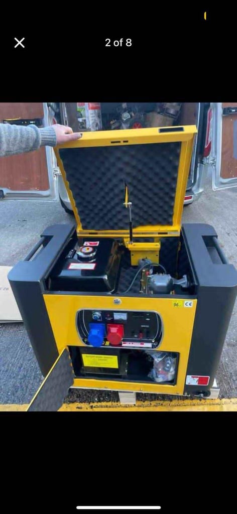 Remote Control Cool 26KVA Brand New Diesel Generator Silent Available For Sale Cash On Delivery 💥