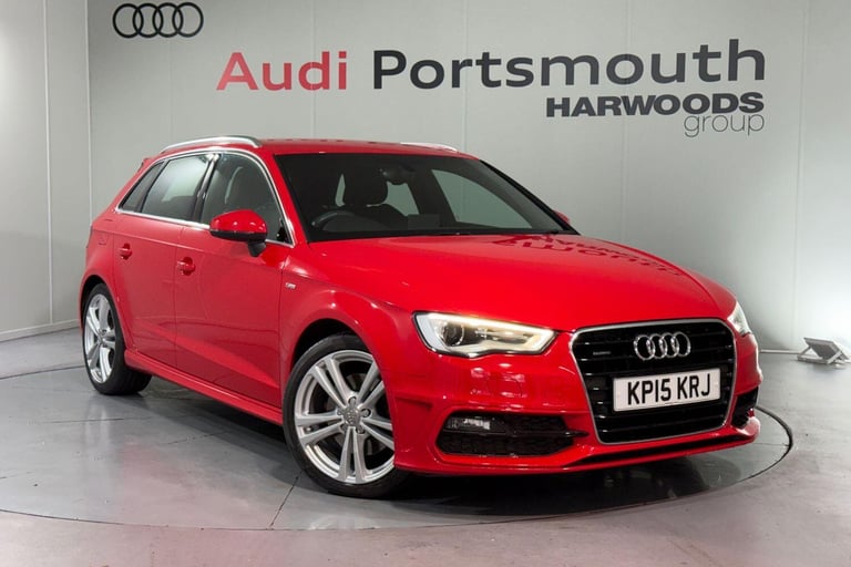 2015 Audi A3 1.8 TFSI S line Sportback 5dr Petrol S Tronic quattro Euro 6 (s/s) (180 ps) HATCHBAC...