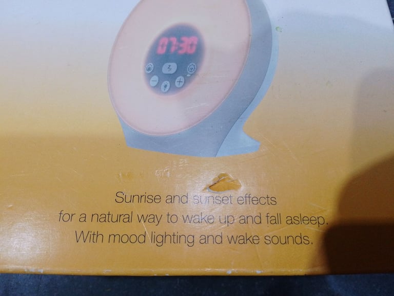 image for Lumie sunrise alarm new boxed