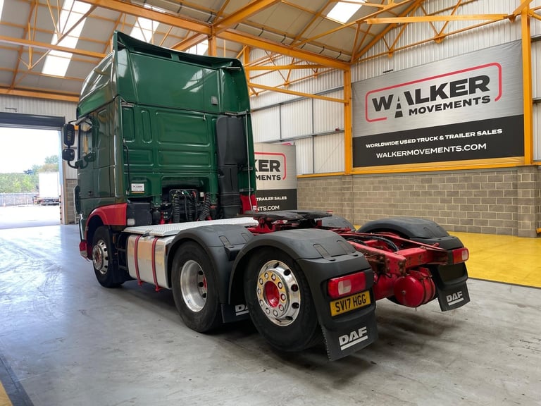 DAF XF106 510 *EURO 6* SUPER SPACE, 6X2 TAG AXLE TRACTOR UNIT - 2017 - SV17 HGG