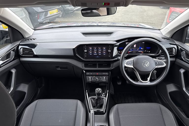 2022 Volkswagen T-Cross 1.0 TSI Black Edition 5dr | Parking Sensors  |  App Connect SUV PETROL Ma...