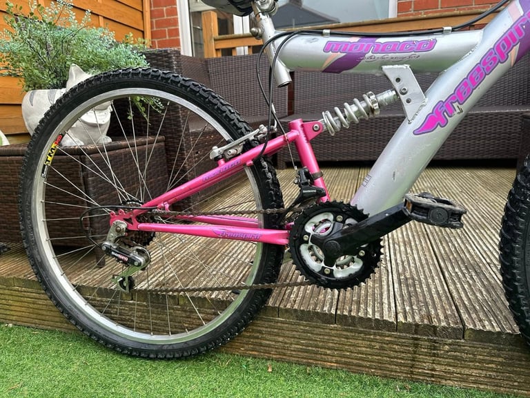Ladies/Teens Full Suspension Mountain Bike
