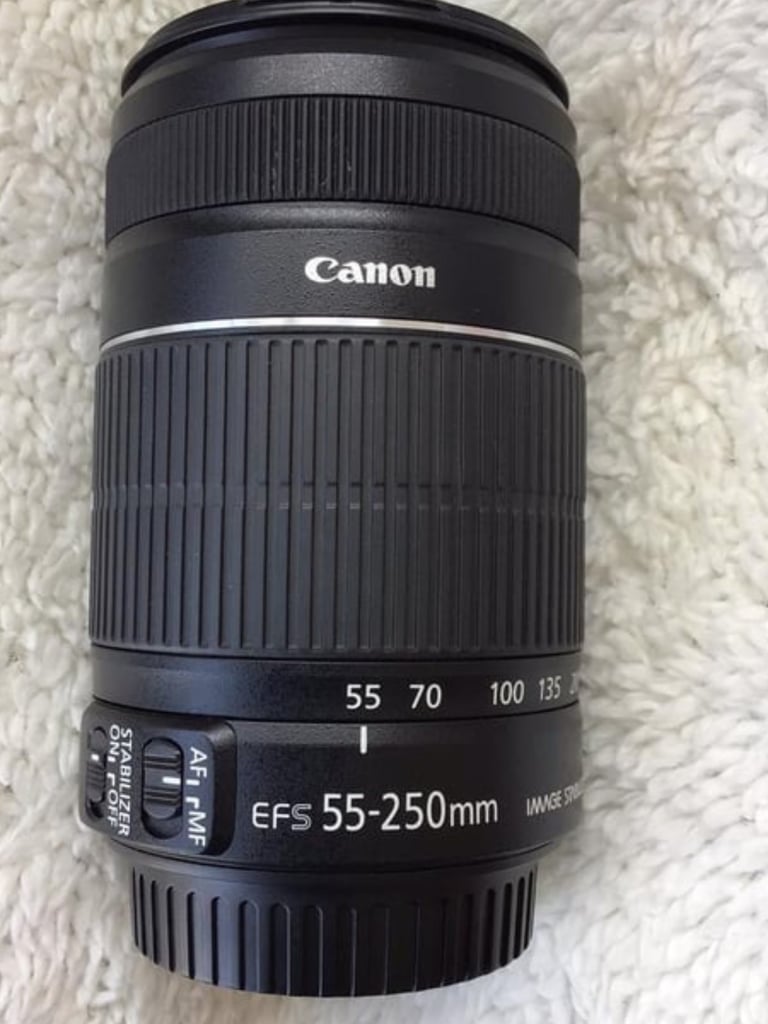 image for Canon EF-S fit 55-250/f4-5.6 II I.S Compact ZOOM.UltraSonic Focus Only