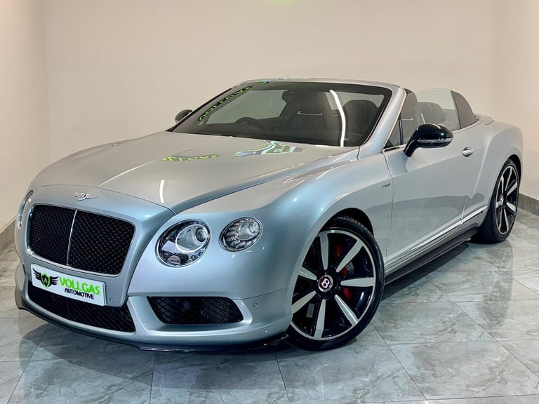 2015 Bentley Continental 4.0 V8 GTC S Auto 4WD Euro 5 2dr CONVERTIBLE Petrol Automatic
