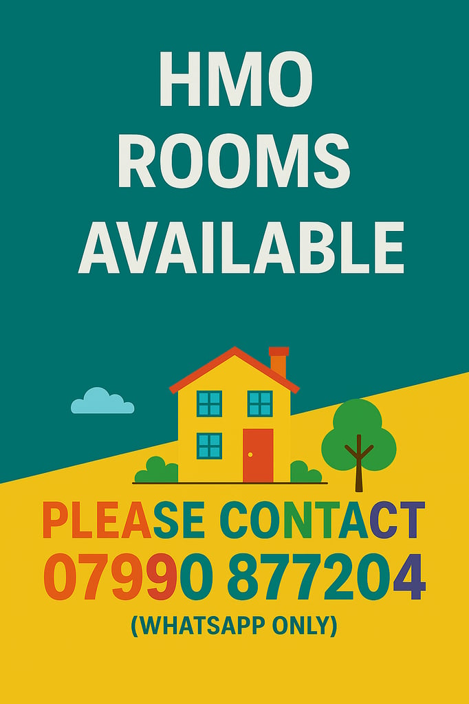 HMO Rooms Available 