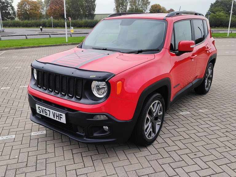 JEEP RENEGADE, NIGHT EAGLE EDITION, 1.6 DIESEL, LOW MILES, 12MONTHS MOT, SERVICE HISTORY 
