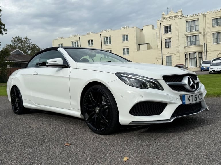 2015 Mercedes-Benz E Class E400 AMG Line 2dr 7G-Tronic CONVERTIBLE PETROL Automatic
