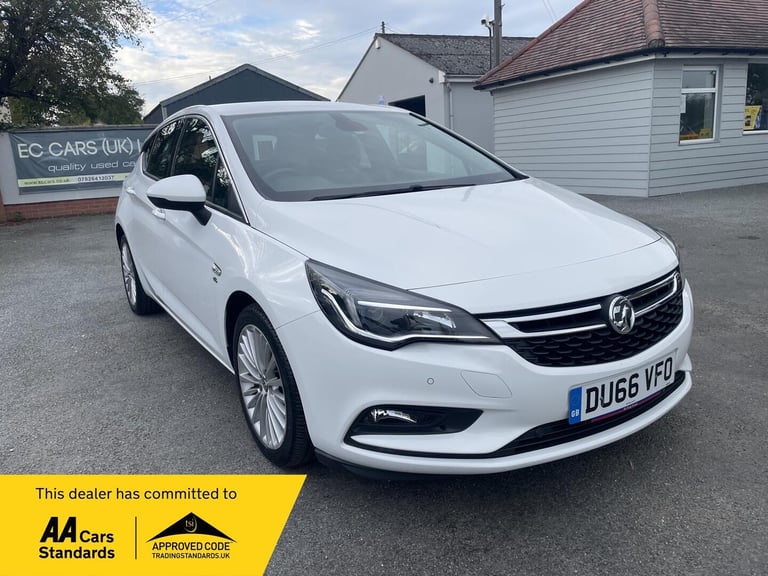 2017 Vauxhall Astra 1.4i Turbo Elite Nav Euro 6 5dr HATCHBACK Petrol Manual