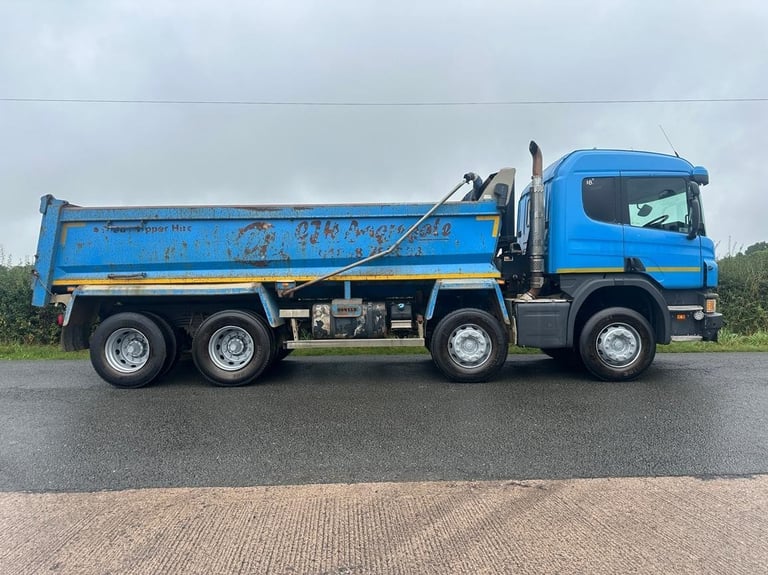 Scania P-Series P410 8 X 4 Steel Tipper