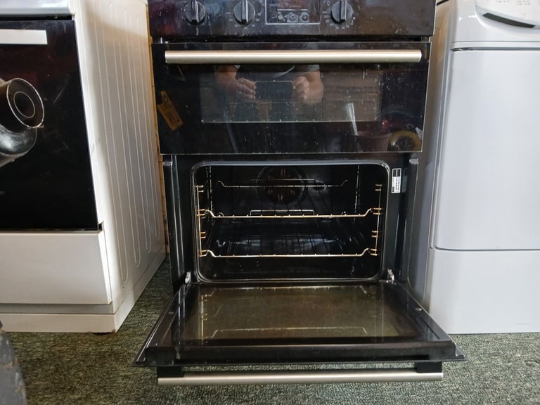 Hotpoint Integrated Double Fan Oven and Grill for sale 60cm wide by 70cm