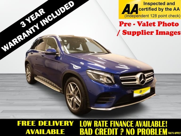 2019 Mercedes-Benz GLC 2.0 GLC250 AMG Line (Premium) SUV 5dr Petrol G-Tronic+ 4MATIC Euro 6 (s/s)...