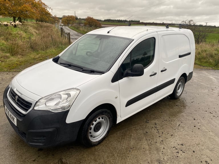 Peugeot, PARTNER 1.6 hdi lwb 2016 full year mot low miles ulez compliant 