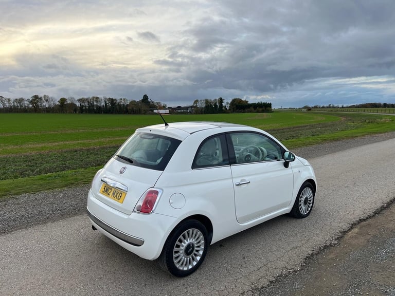 2012 Fiat 500 1.2 Lounge 3dr [Start Stop] HATCHBACK Petrol Manual
