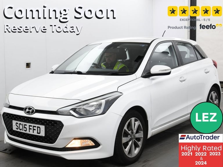 2015 Hyundai i20 1.2 Blue Drive SE Hatchback 5dr Petrol Manual Euro 6 (s/s) (84 ps) Hatchback Pet...