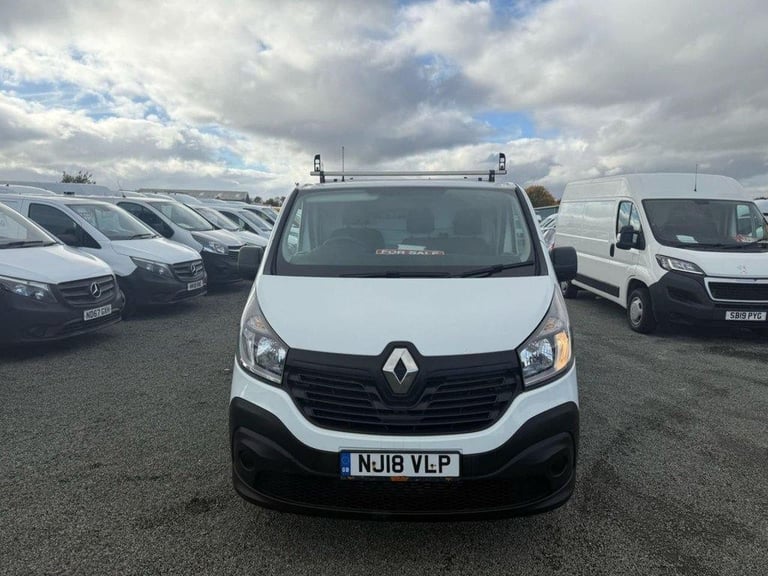 2018 ON 18 PLATE RENAULT TRAFFIC L129 BUSINESS DCI LWB DIESEL VAN ULEZ FREE ZONE