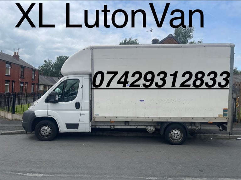 Man and Luton van house Removal Rubbish Removal 7.5 to 18 ton truck London Scotland Leeds Ireland 
