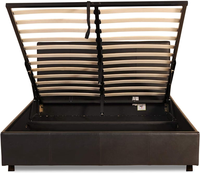 STRONG LEATHHER DOUBLE SIZE BED SINGLE SIZE BED SMALL DOUBLE BED FOR