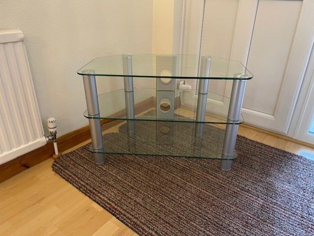 Glass TV Stand