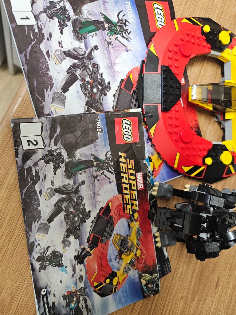 Lego set 76084 marvel superhero, The ultimate battle for Asgard 