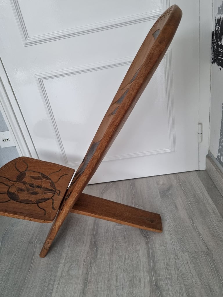 Senegal wooden chair 70cm 