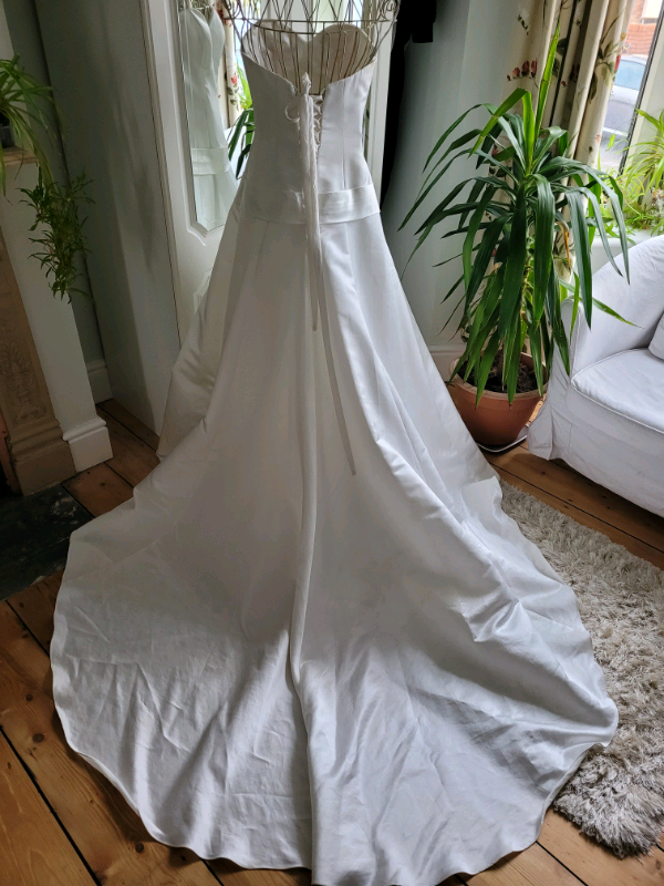 Stunning Designer Wedding Gown Dress Jack Sullivan Bride Size 10-12-14