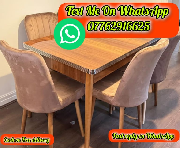 Dining Table And Chairs.