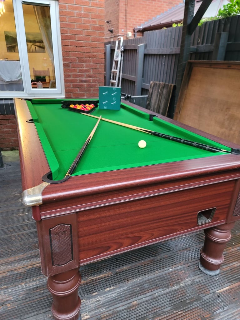 7*4 supreme prince slate pool table 