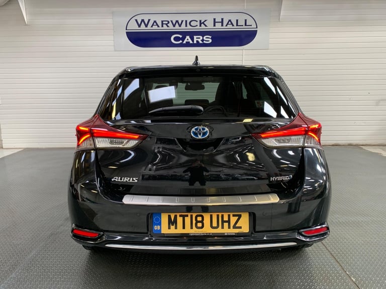 2018 Toyota Auris 1.8 VVT-h Design CVT Euro 6 (s/s) 5dr HATCHBACK Petrol/Electric Hybrid Automatic