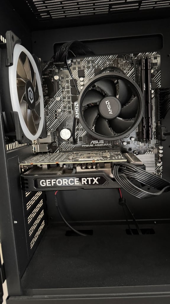 🔥 High-Performance Gaming PC + MSI Curved Monitor | RTX Graphics | Fast & Clean Setup