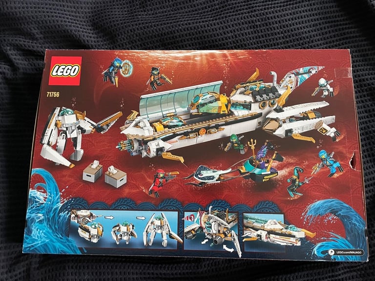 Lego 71756 NINJAGO: Hydro Bounty (9+!years) Brand New Retired Set