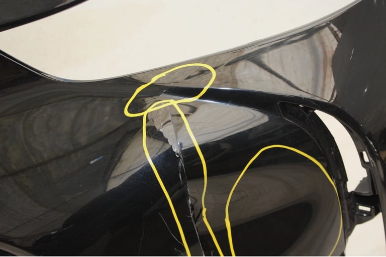 Toyota Prius Plus Front Bumper 2015 TO 2020 Genuine *DAMAGED*