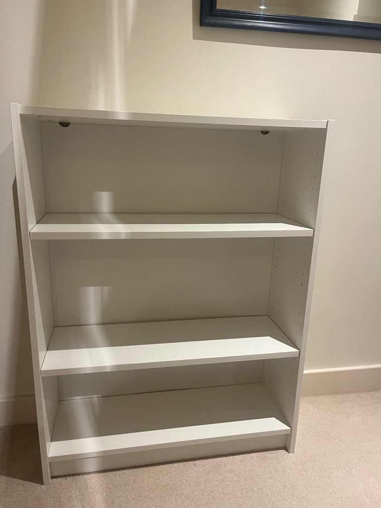 image for Ikea Billy Bookcase, small white