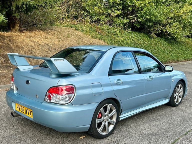 2006 Subaru Impreza 2.5 WRX TURBO SL 4dr [Leather + Sunroof] SALOON Petrol Manual